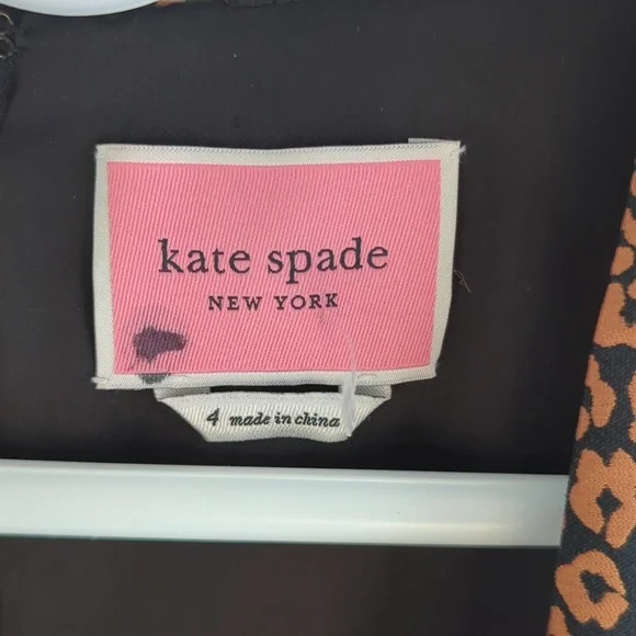 Kate Spade Jacquard Leopard Dress, Size- 4 - Picture 6 of 16